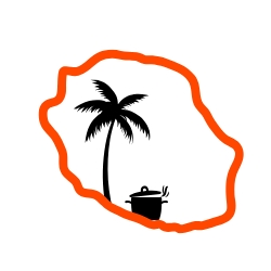 repas au feu de bois sur lîle de la réunion