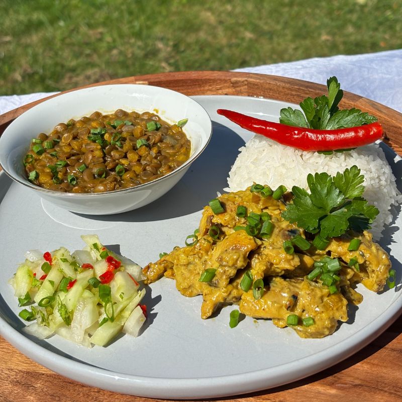 poulet coco curry traiteur en ile de france
